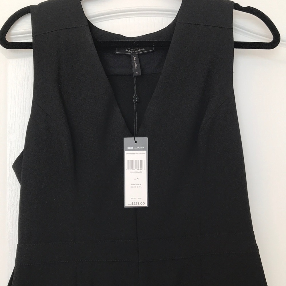 Bcbgmaxazria open back romper - Picture 3 of 4